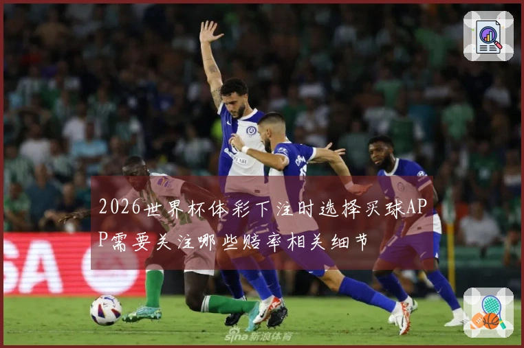 2026世界杯体彩下注时选择买球APP需要关注哪些赔率相关细节