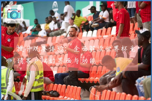 提升观赛体验：全面解读世界杯竞猜客户端的界面与功能