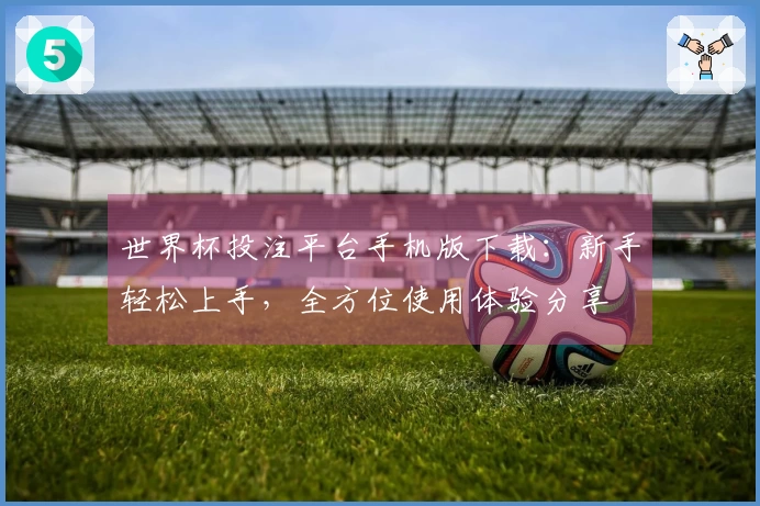世界杯投注平台手机版下载：新手轻松上手，全方位使用体验分享